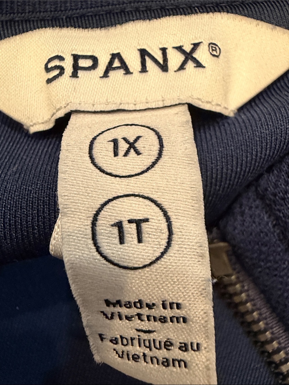 SPANX AirEssentials Pique Full Zip Track Jacket And Pants Size 1X - Picture 8 of 12